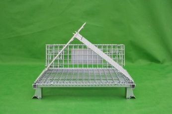 foldable wire mesh container